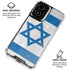 Israel Flag Distressed Moto G Power 5G (2024) Clear Case